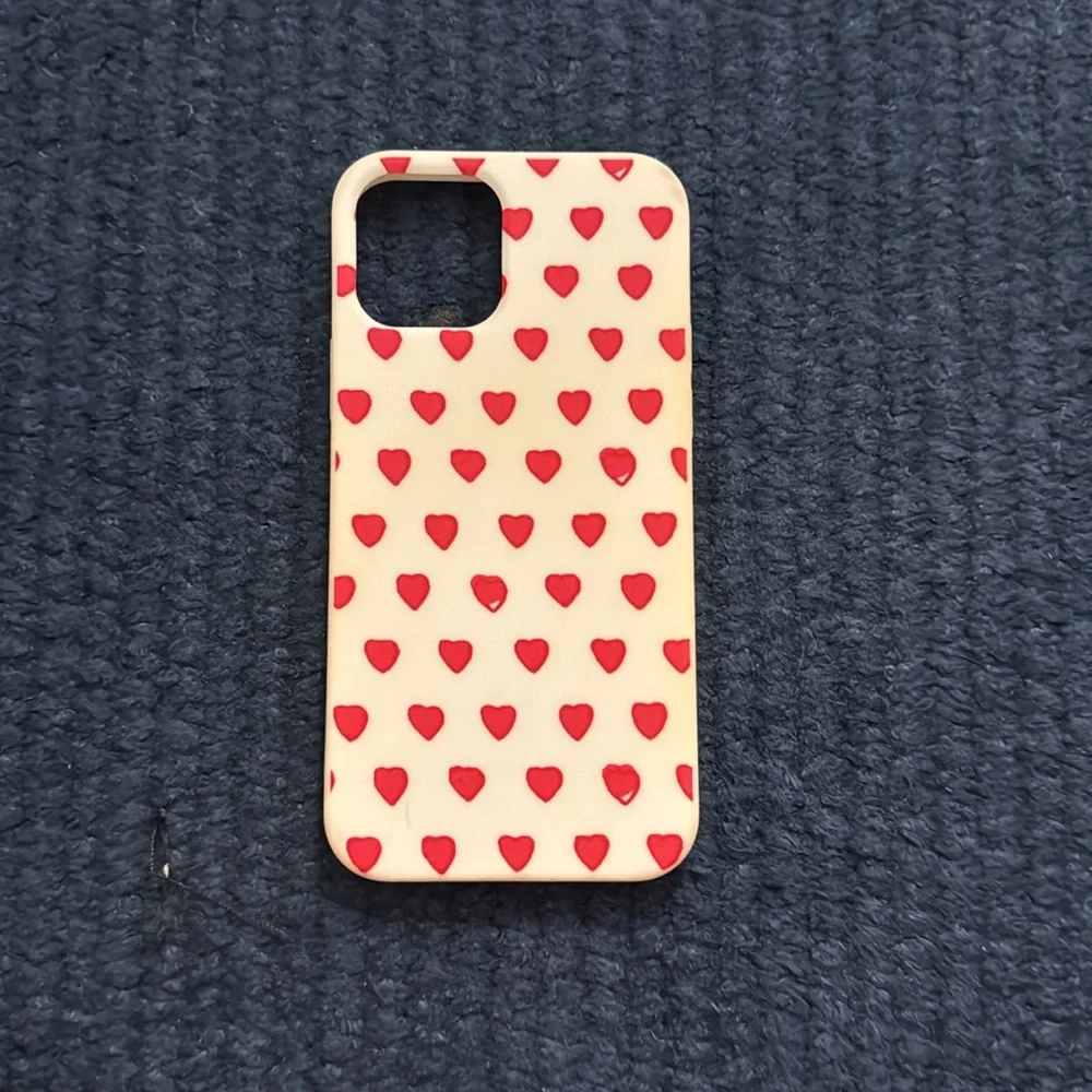 Roller rabbit pink heart phone case iphone 11/12